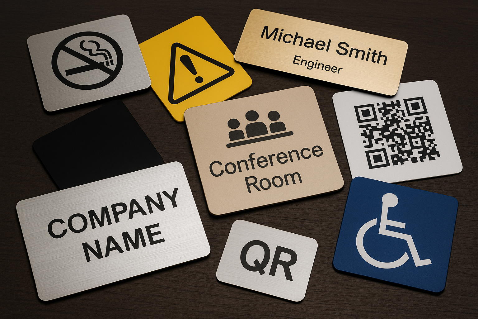 Progettazione Grafica per Targhe e Pannelli Personalizzati