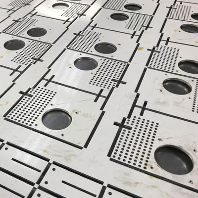 Milling and punching