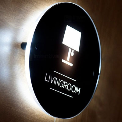 Placa para hoteles