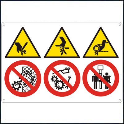 Signage plates