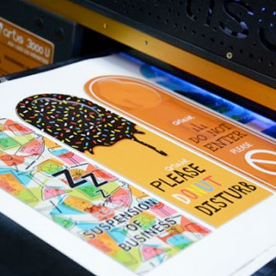 UV-LED-Druck