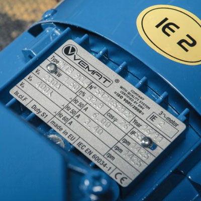 Plates for motors and pumps