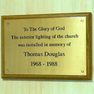 Brass plates