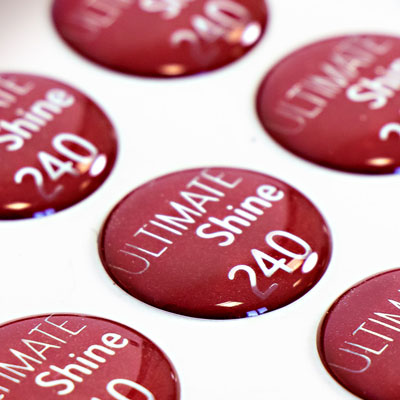 3D Resin labels