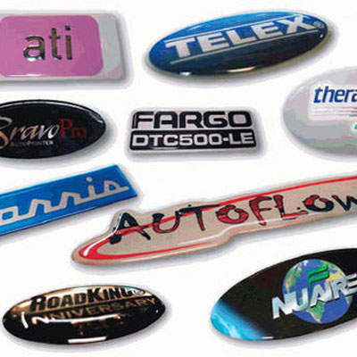 3D Resin labels