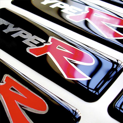 3D Resin labels