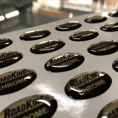 3D Resin labels