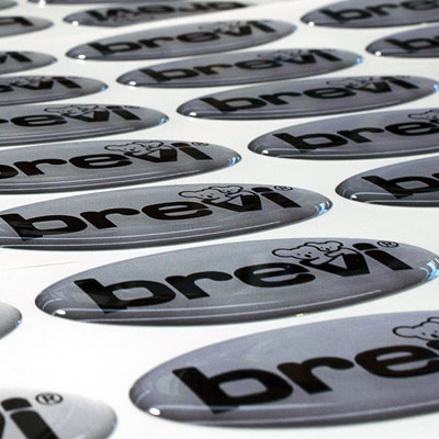 3D Resin labels