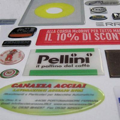 3D Resin labels