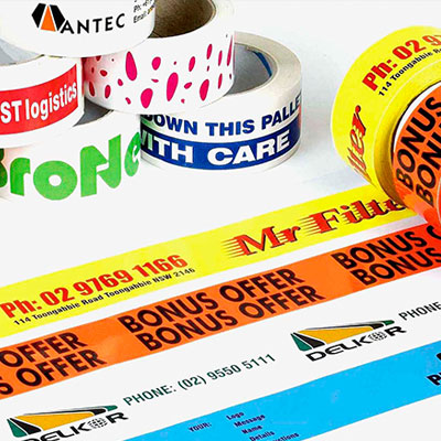 Customized adhesive tapes