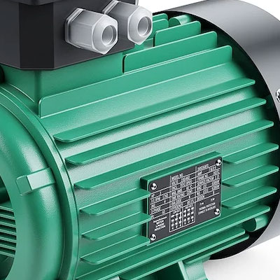 Kennzeichen für Motoren und Pumpen