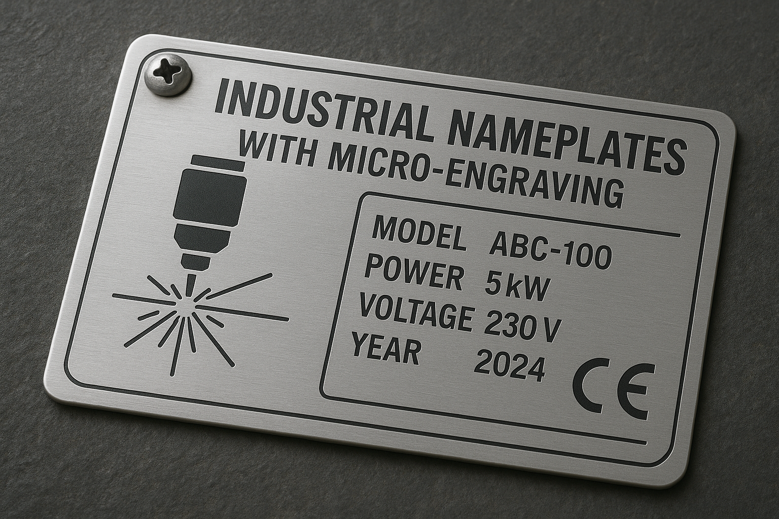 Targhe Industriali con Microincisione: quando servono davvero alle aziende